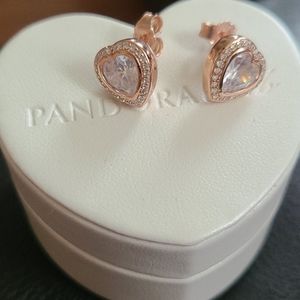 Earrings Pandora rose gold